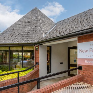 Main entrance at The New Foscote Hospital