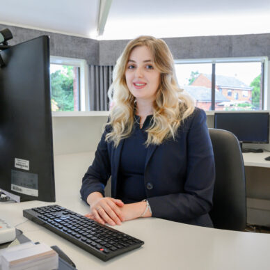 receptionist at the new foscote hospital